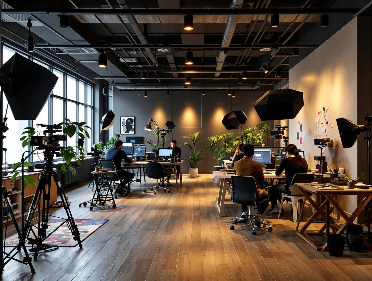 97视频传媒公司办公环境