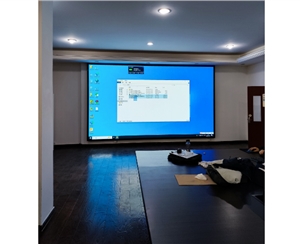 合肥某集团公司会议室小间距LED大屏安装完成